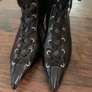 Zara Heels boots womens. Like new